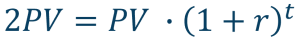 formula valor presente 2